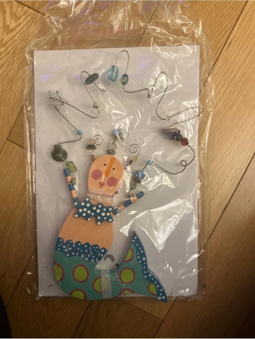 vintage hannabel Whimsical Mermaid Wall Hanging